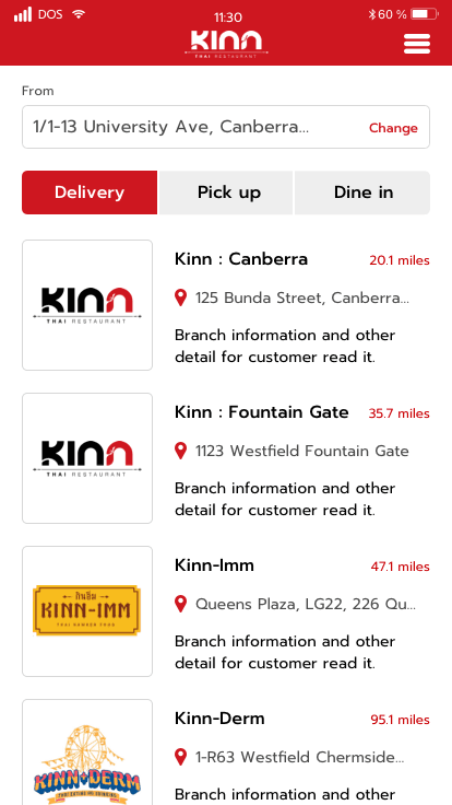 KINN Delivery screenshot 3